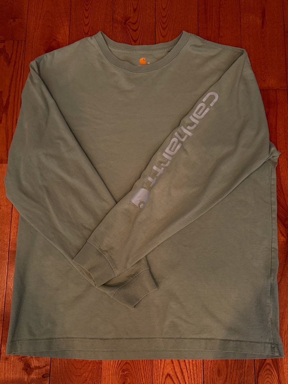 Carhartt - Men’s Loose-Fit Heavyweight Long-Sleeve Graphic Tee (Size M)